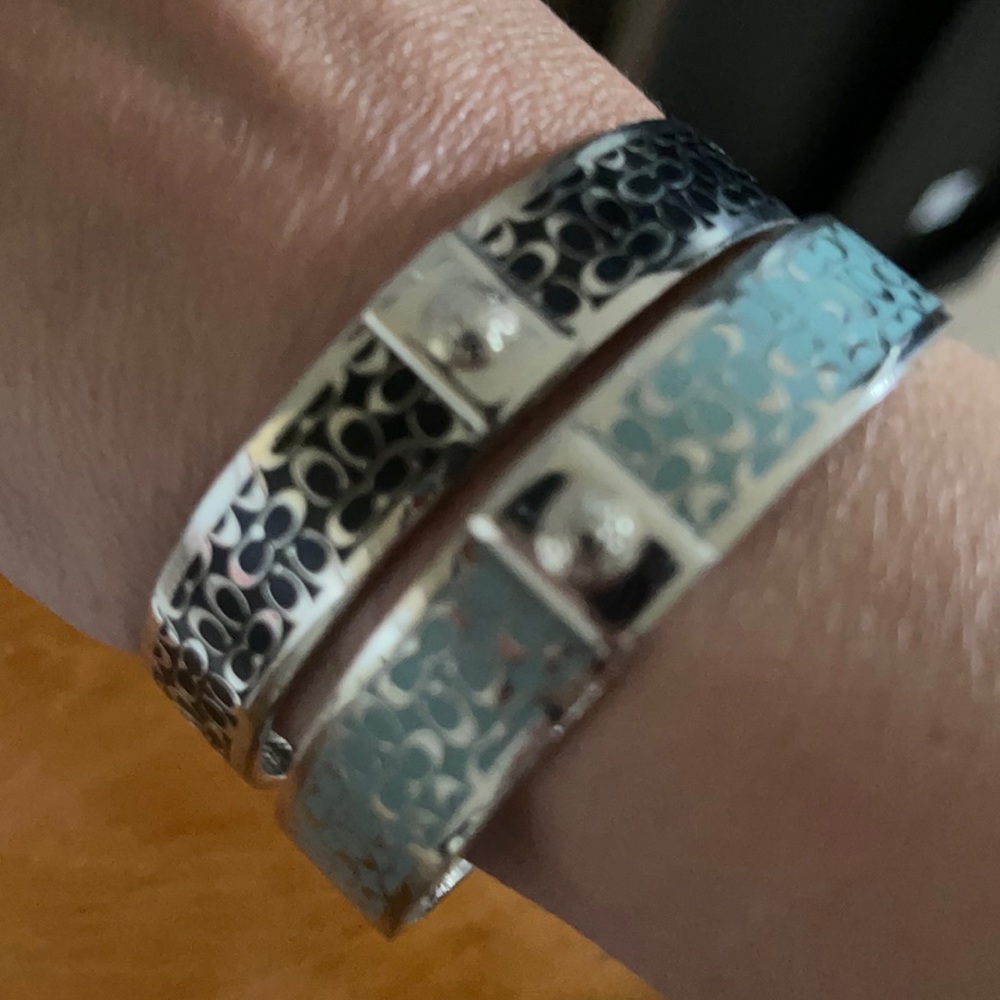 Vintage Coach Bangle Set